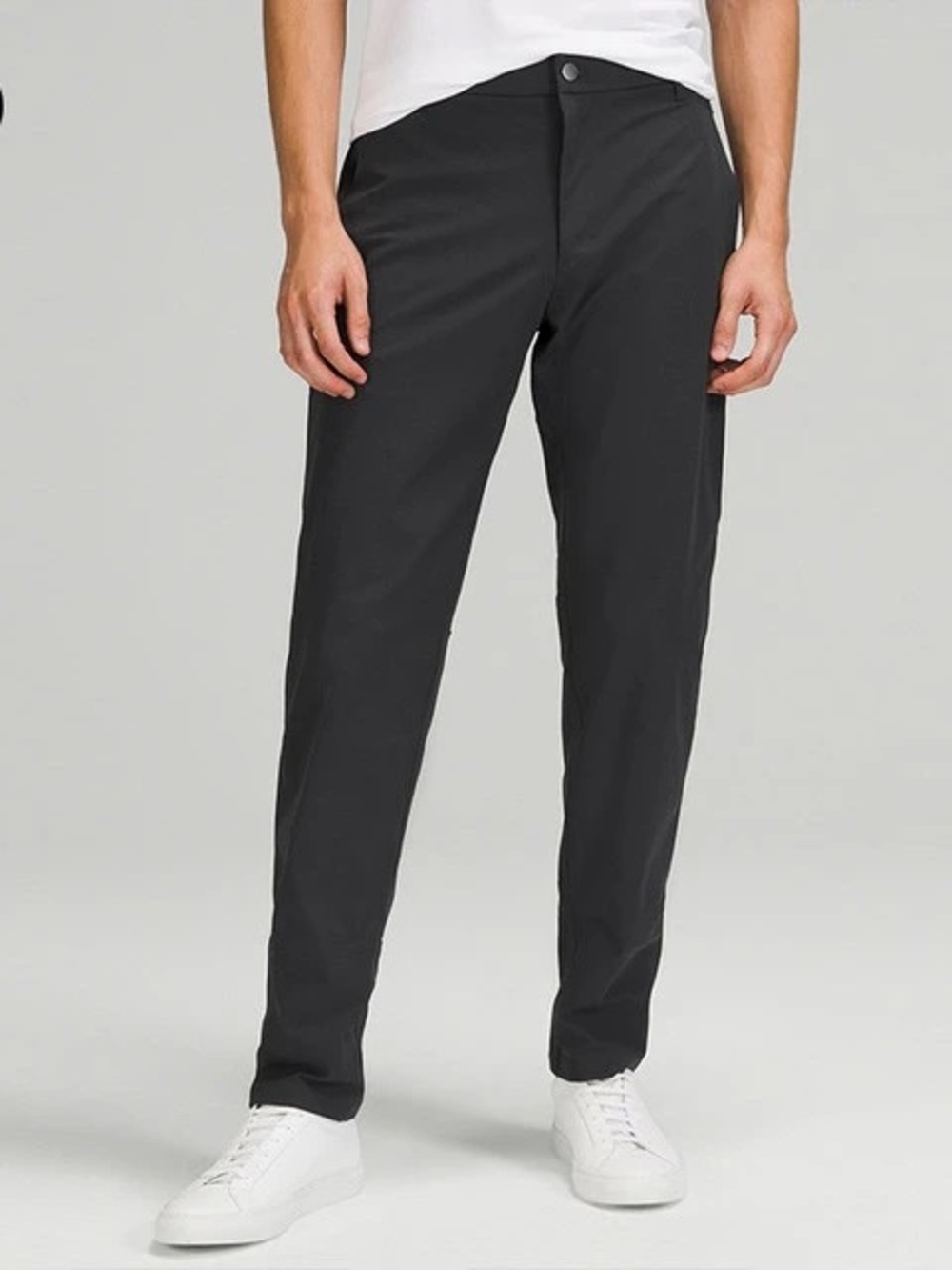 Lululemon Commission Classic Fit Chino Pants Trouser LM5AEWS Black Dark Gray 31
